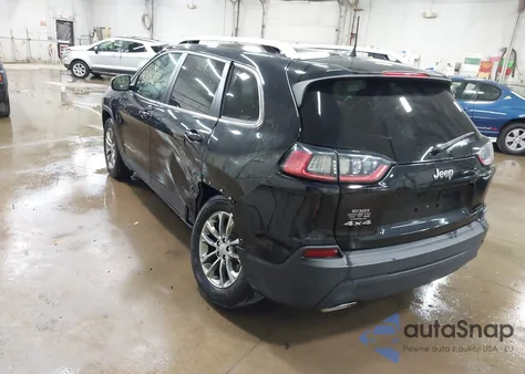 2020 Jeep Cherokee Latitude Lux 4X4 from USA, damaged, VIN 1C4PJMLX1LD642137